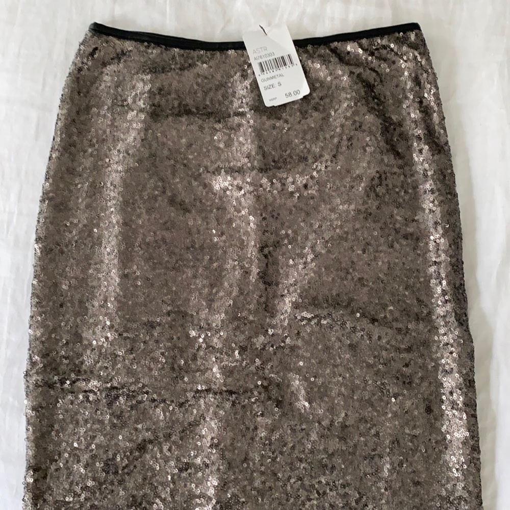 Astr The Label sequin skirt Size S
